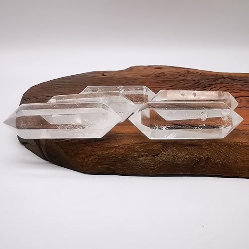 Miniatura 2 de Torre de cristal natural de 2 puntos, 1 pieza, 2.0 in, 6 cristales facetados, piedra de chakra, kit de decoración para el hogar, regalo de curación