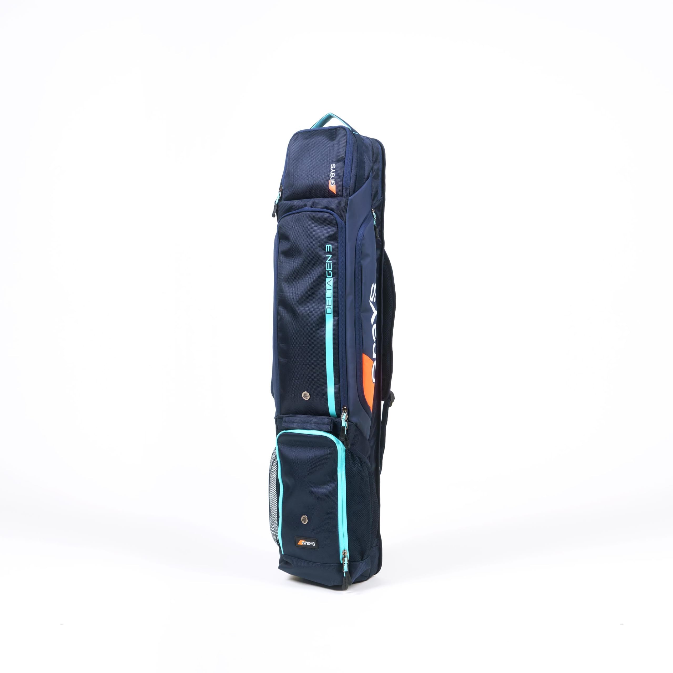 GRAYS Bolsa Sticks Hockey Hierba Delta Gen3 Kitbag, Navy/Aqua
