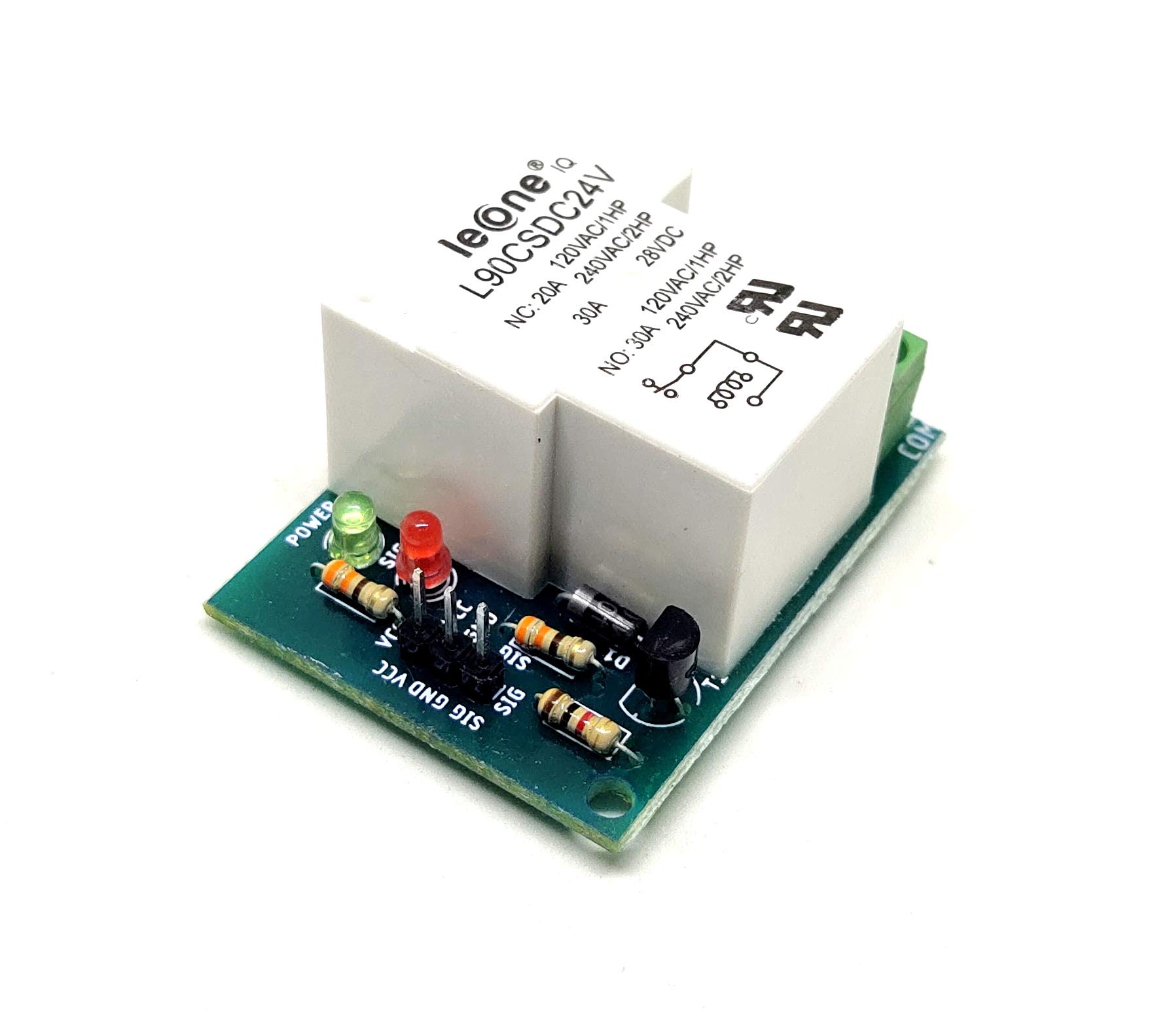 INVENTO 1Pcs 24V 30A 1 Channel Relay Module Low Level Trigger for Home automation DIY Projects (B08KNTX2QB) Amazon Price History, Amazon Price Tracker