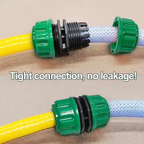 Miniatura 3 de BlingKingdom Extensor de conector de reparación de manguera para unirse a manguera de jardín de 12 pulgada, conexión de reparación rápida, manguera