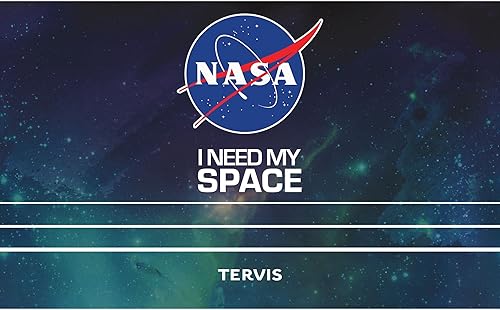Miniatura 2 de Tervis Vaso aislado de triple pared de la NASA I Need My Space mantiene las bebidas frías y calientes, 20 onzas, acero inoxidable