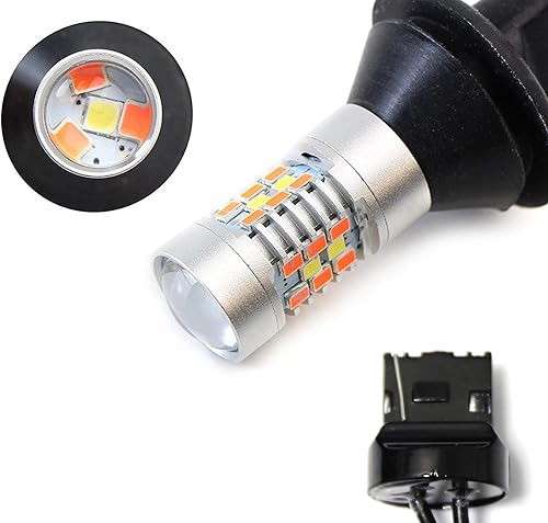 Miniatura 8 de iJDMTOY 28-SMD rojo/blanco LED retroceso luz de marcha atrás/conversión de lámpara antiniebla trasera compatible con Mazda MX-5 ND 2016 en adelante