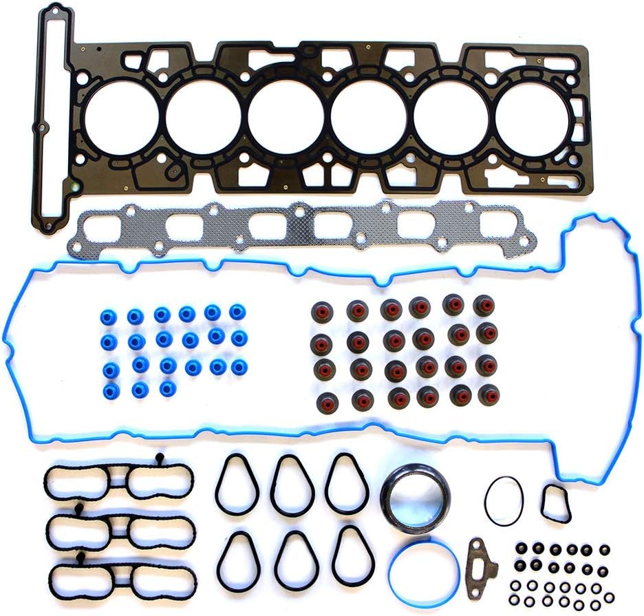 ECCPP Cylinder Head Gasket Set Fits for Buick Rainier 4.2L,for Chevrolet Trailblazer 4.2L,for GMC Envoy 4.2L,for Isuzu Ascender 4.2L,for Oldsmobile Bravada 4.2L,for Saab 9-7x 4.2L HS26214PT