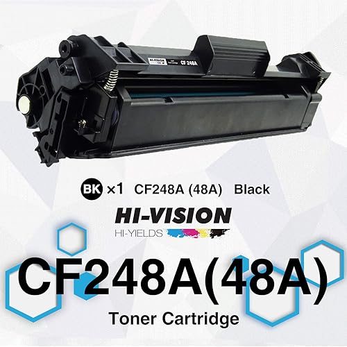 Miniatura 2 de HI-VISION HI-YIELDS Cartucho de tóner compatible 48A para impresora CF248A utilizado para impresora Pro M15w M15a M16w M16a MFP M29w M29a M28w M28a