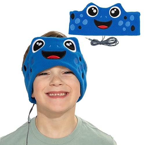 Miniatura 1 de CozyPhones Auriculares para niños, diadema para niños, bebés y niños pequeños de 1 a 3 años, accesorios de viaje elásticos y cómodos, inalámbricos,