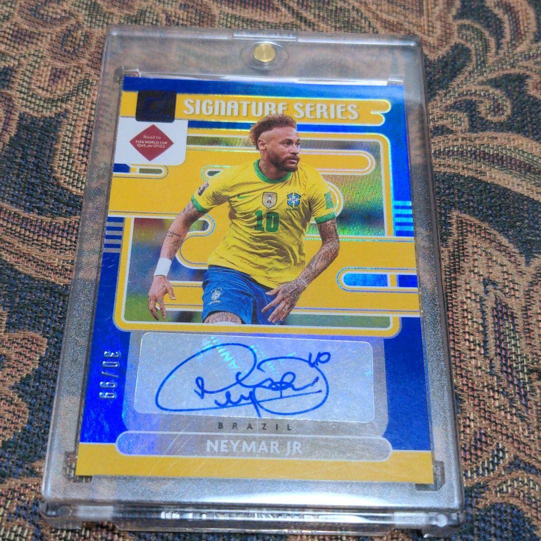 Amazon.co.jp: topps panini ネイマールサインカード FCバルセロナ 