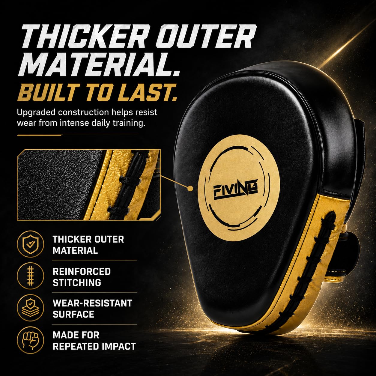 Boxe Focus Mitts - Guanti da allenamento curvi, per MMA