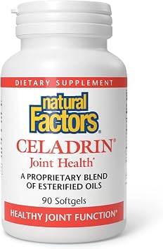 Natural Factors, Celadrin Joint Health, Promotes Flexibility, Mobility and Joint Function, 90 Softgels