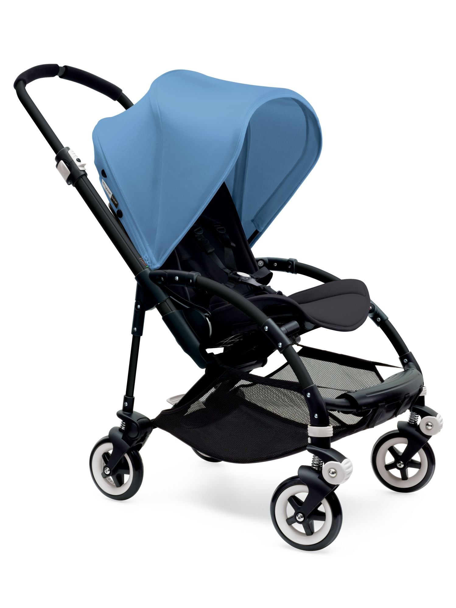 Amazon.in: Buy Bugaboo Bee3 Stroller - Ice Blue/Black/Black Online 