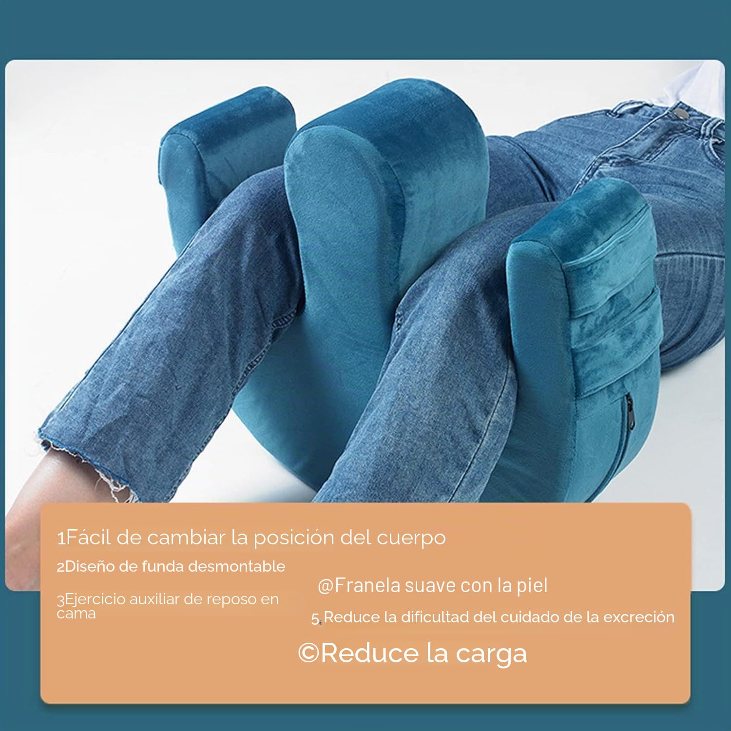 Cojín Posicionador Pacientes En Cama Cambios Posturales Dispositivo De Giro para Ancianos Ayudas para Cama Cojín De Transferencias Anti-Decúbito