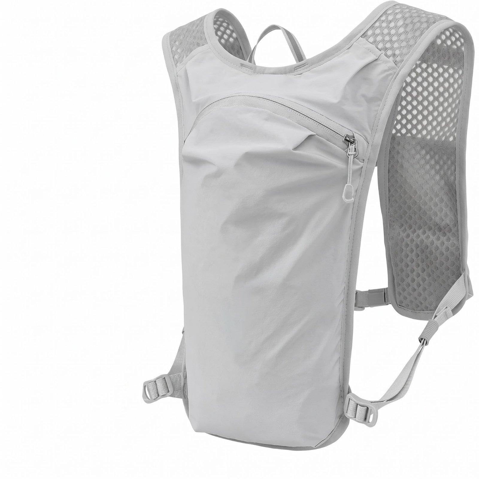 Mesh Water-Carrying Vest Lightweight Water-Carrying Backpack Adjustable Straps Running Backpack Gray|Sporting Goods| Outdoor Sports| Camping & Hiking| Hiking Backpacks| Hydration Packs-picture-11