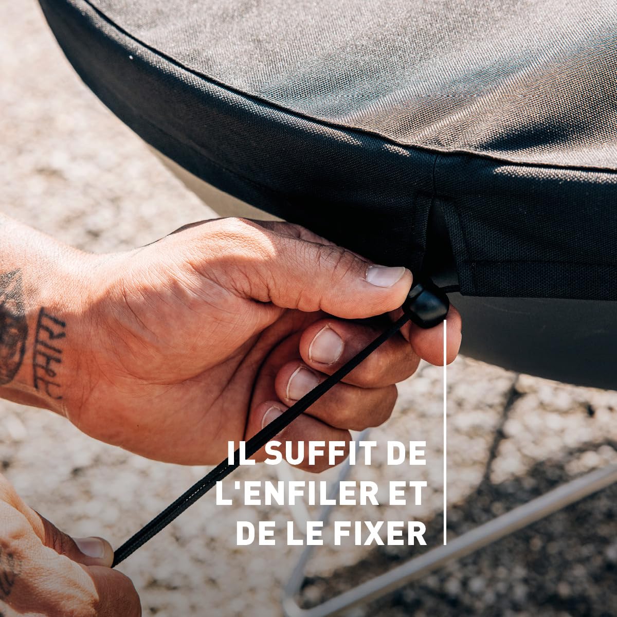 höfats - Housse pour Bowl et Bowl 57 - protège Le brasero Bowl - Housse de Protection adaptée aux intempéries et avec Bouchon de Cordon - Accessoires pour Bowl 57