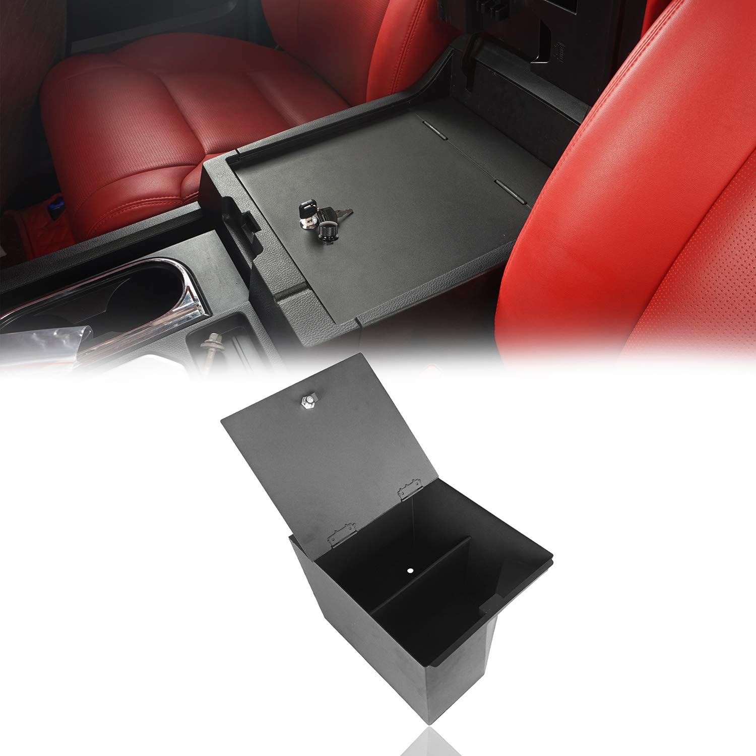 Buy Tundra Center Console Lock Box Vault Storage for Toyota Tundra 2014