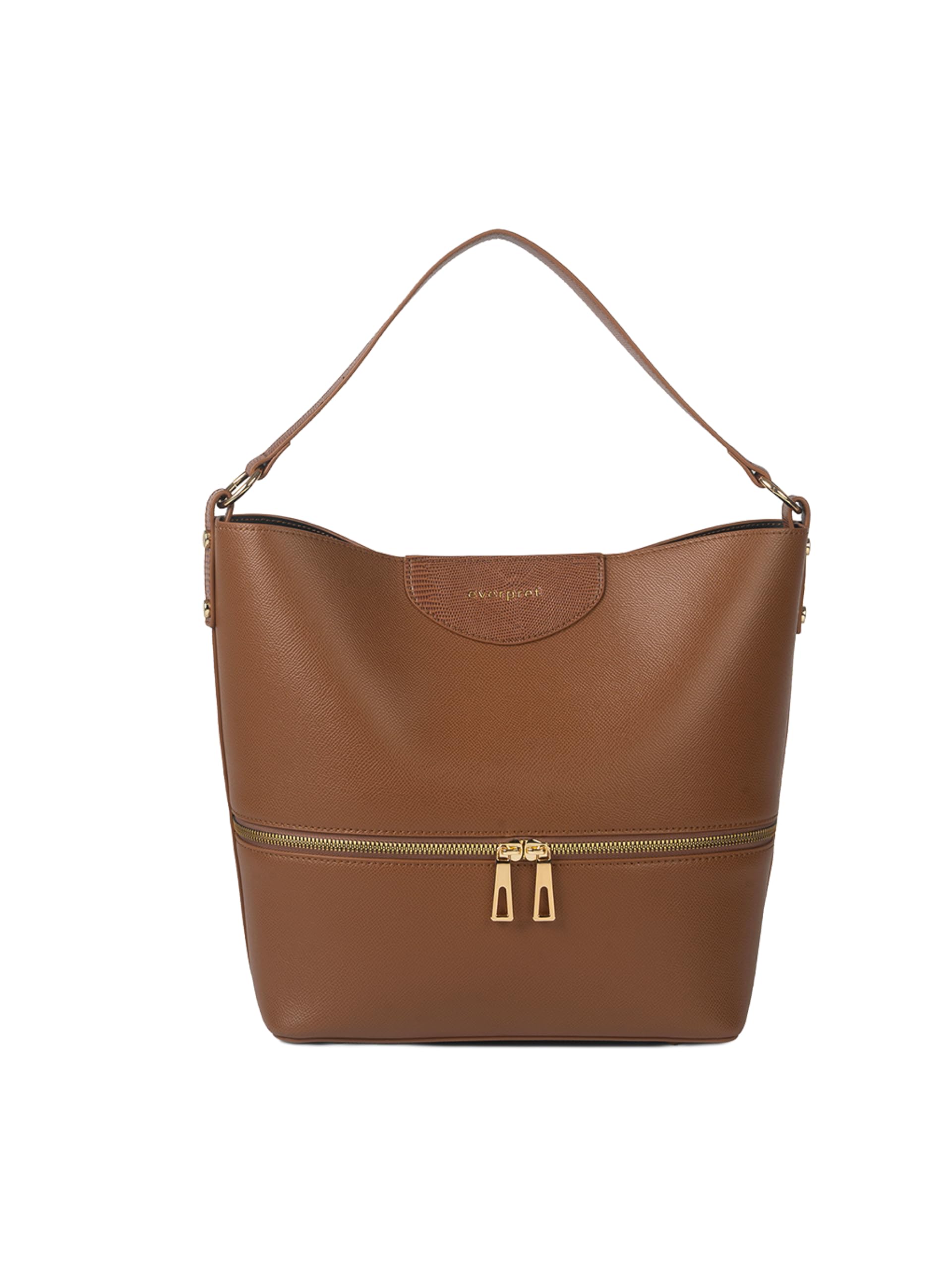Ophelia Women’s Vegan Leather Tote Bag | Structured Top Handle Handbag with Magnetic Closure & Removable Pouch | Spacious Office & Everyday Carry Bag-picture-29