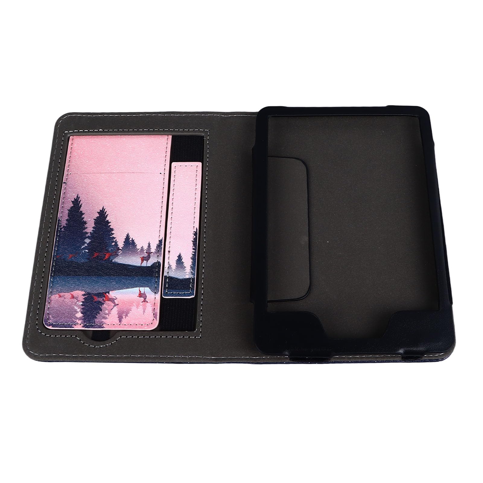 Funda para Lector de Libros, Cómoda Funda Protectora para Libros Electrónicos Resistente a los Arañazos, Correa de Mano con Patrón Exquisito Pintada a Prueba de Polvo, para 11.ª