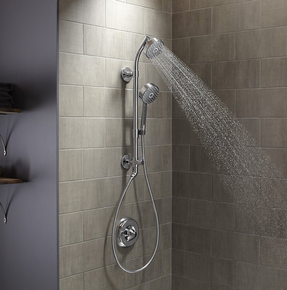 Kohler K-45906-2BZ Hydrorail-S Shower Column, Oil-Rubbed Bronze
