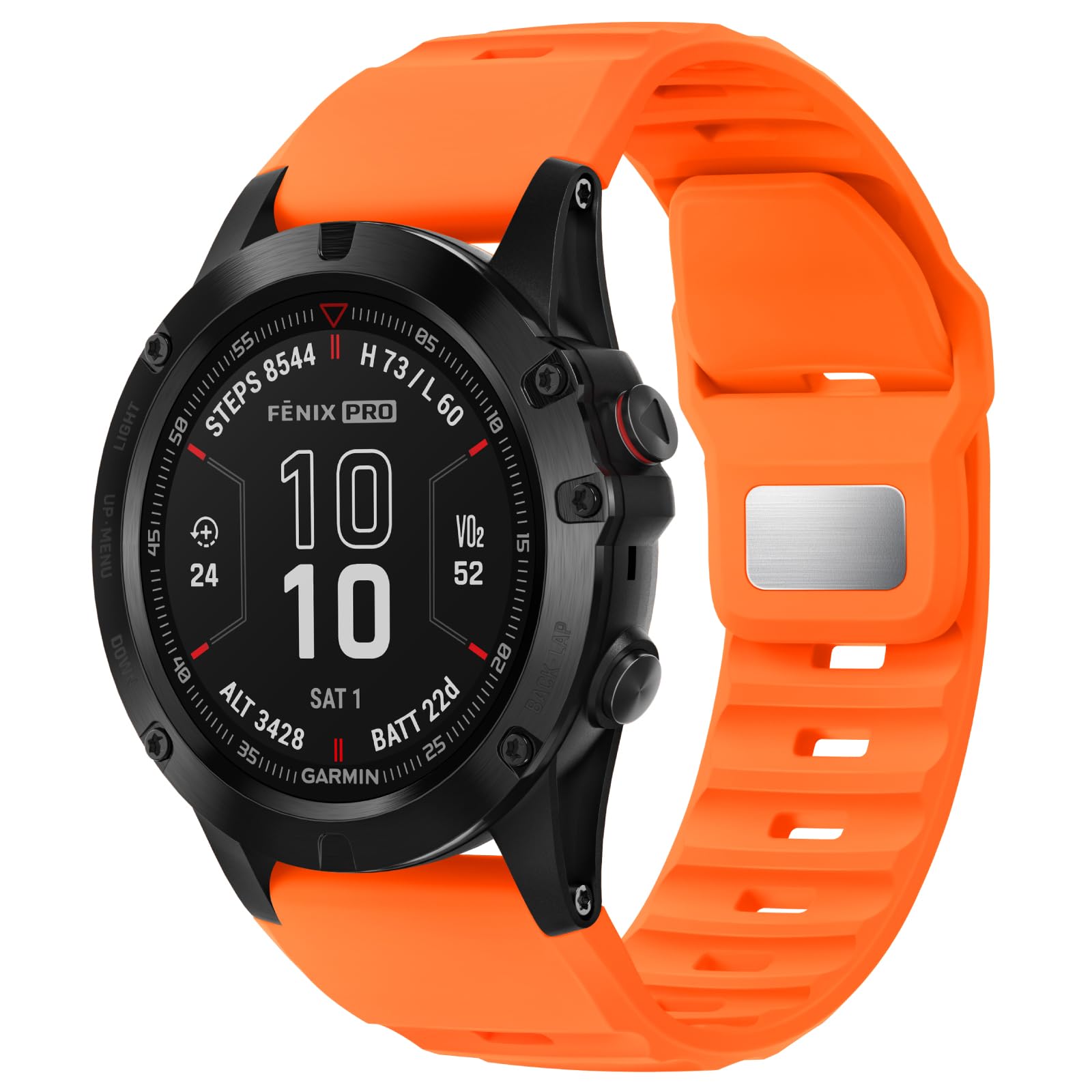 QuickFit 26MM Watch Band Compatible for Garmin Fenix 7X/6X/5X, Fenix 7X Pro/6X Pro/5X Plus, Fenix 8 (51mm), Soft Replacement Wristband for Garmin Enduro 1/2/3, Tactix 7 Pro, and Epix Pro Gen2 (51mm)