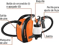 Vista 2 de Pistola de pintura eléctrica, 445 W