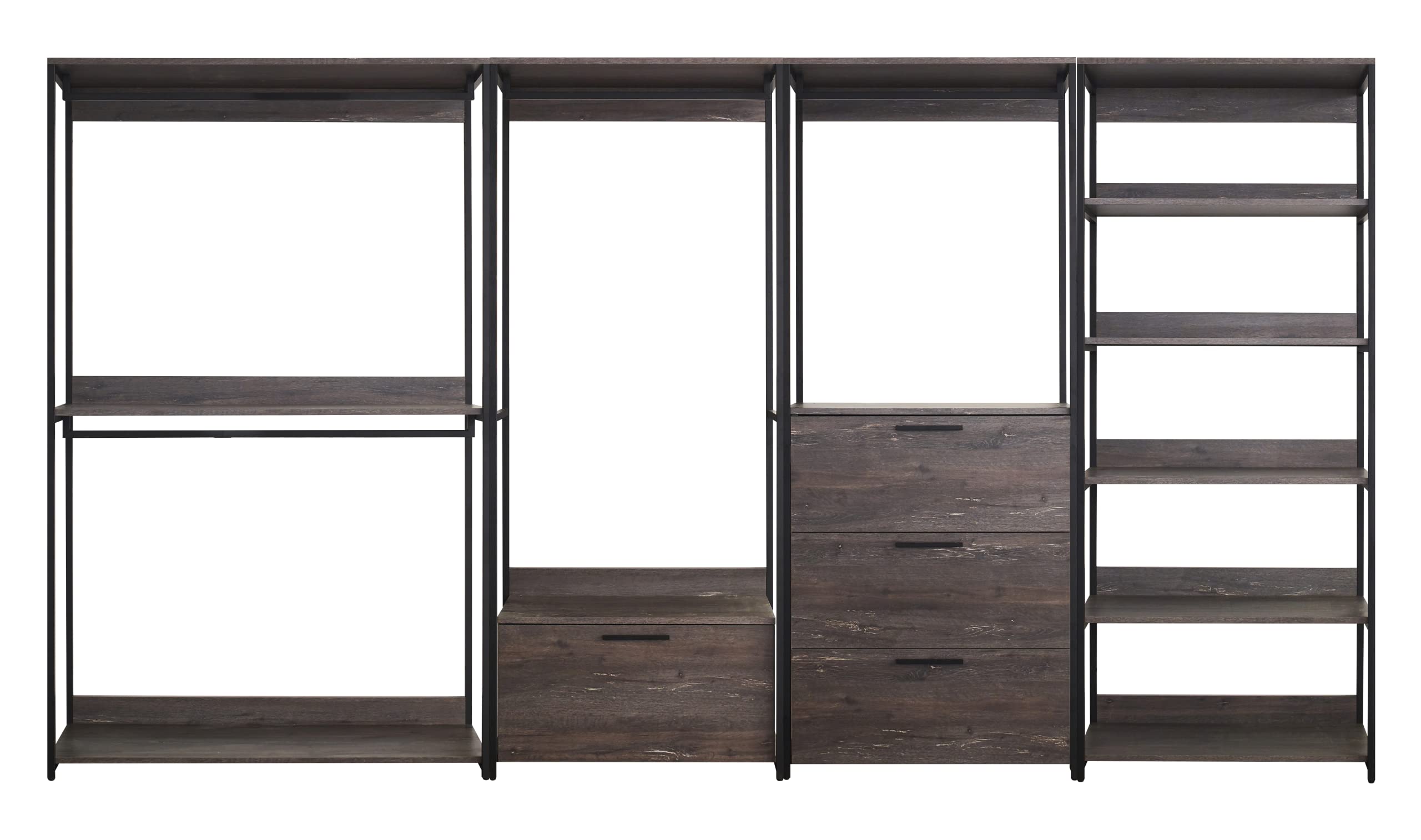 Wood Walk in Closet System NG551