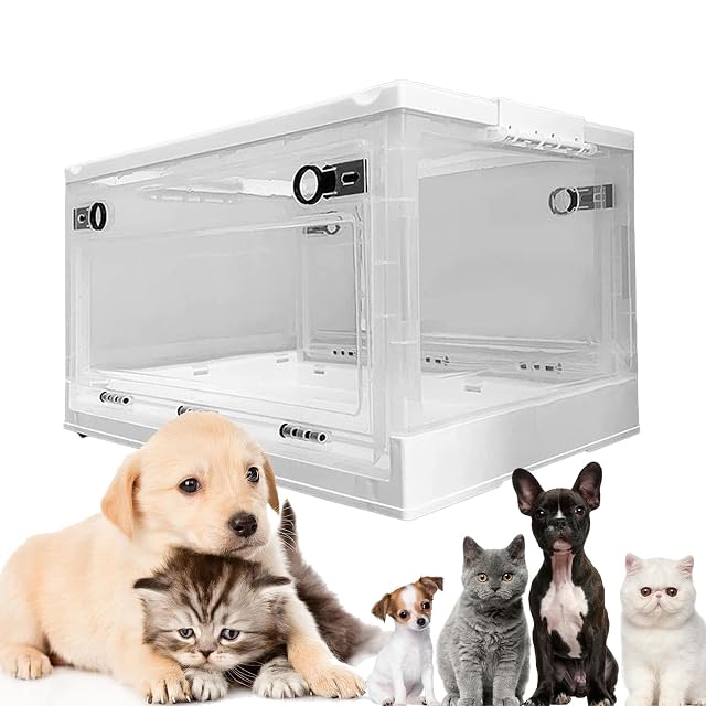 Incubadora para Cachorros y Gatitos, nebulizador para Mascotas, Caja de cría Multiusos para Terapia