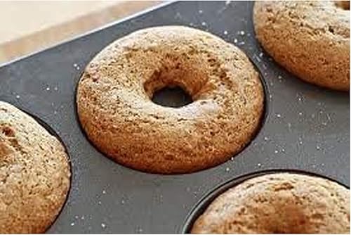 Miniatura 7 de Dohnuts - Molde para donas  Mini donas y bagel antiadherente premium de 6 tazas  para pasteles horneados caseros más saludables