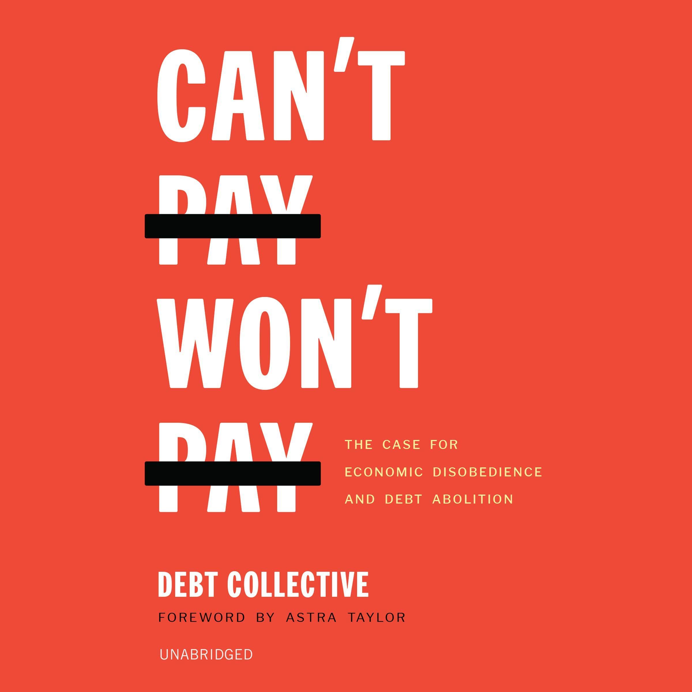 Cover art for Can't Pay, Won't Pay