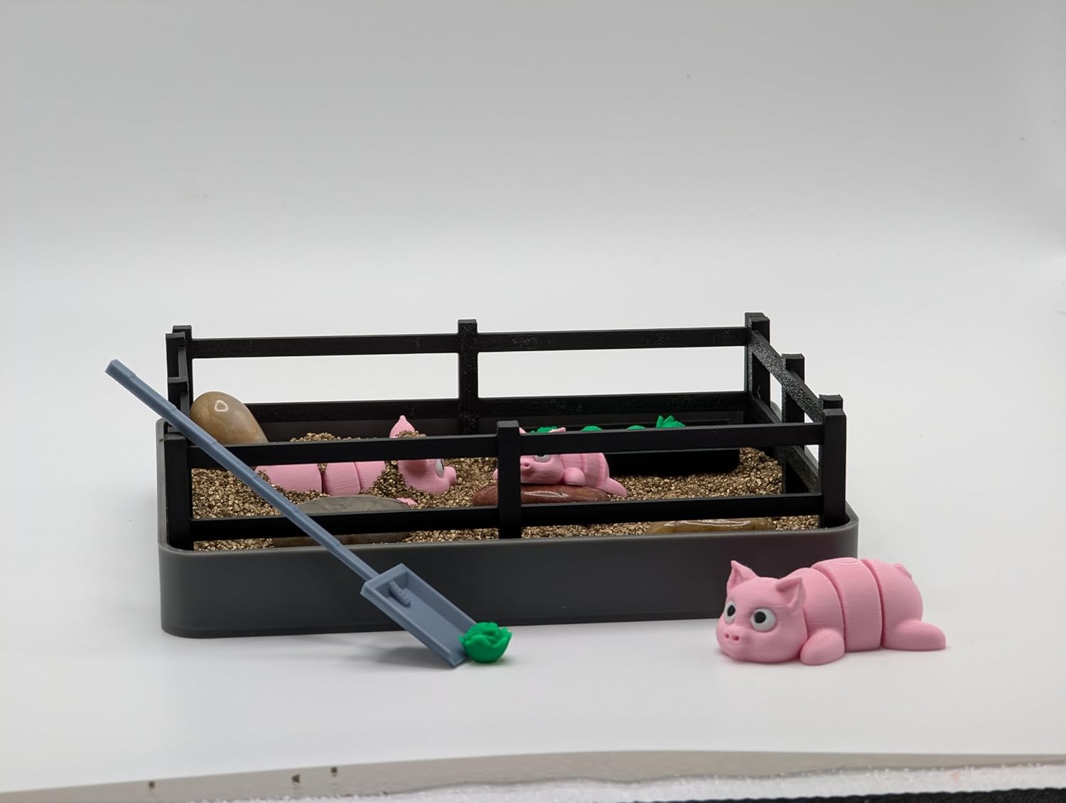 Mini Pig Zen Farm - A Fun Twist on The Traditional Zen Garden