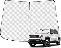 Vista 86 de Parasol para parabrisas para Ford Escape 2020-2025 2026, accesorios gruesos de 6 capas plegables para ventana delantera, protector de visera solar