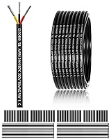 Vista 34 de Cable eléctrico de calibre 16, 3 conductores, 50 pies, cable de 16 AWG UL 2464, cable de 3 hilos de cobre estañado PVC trenzado de 16/3 núcleos