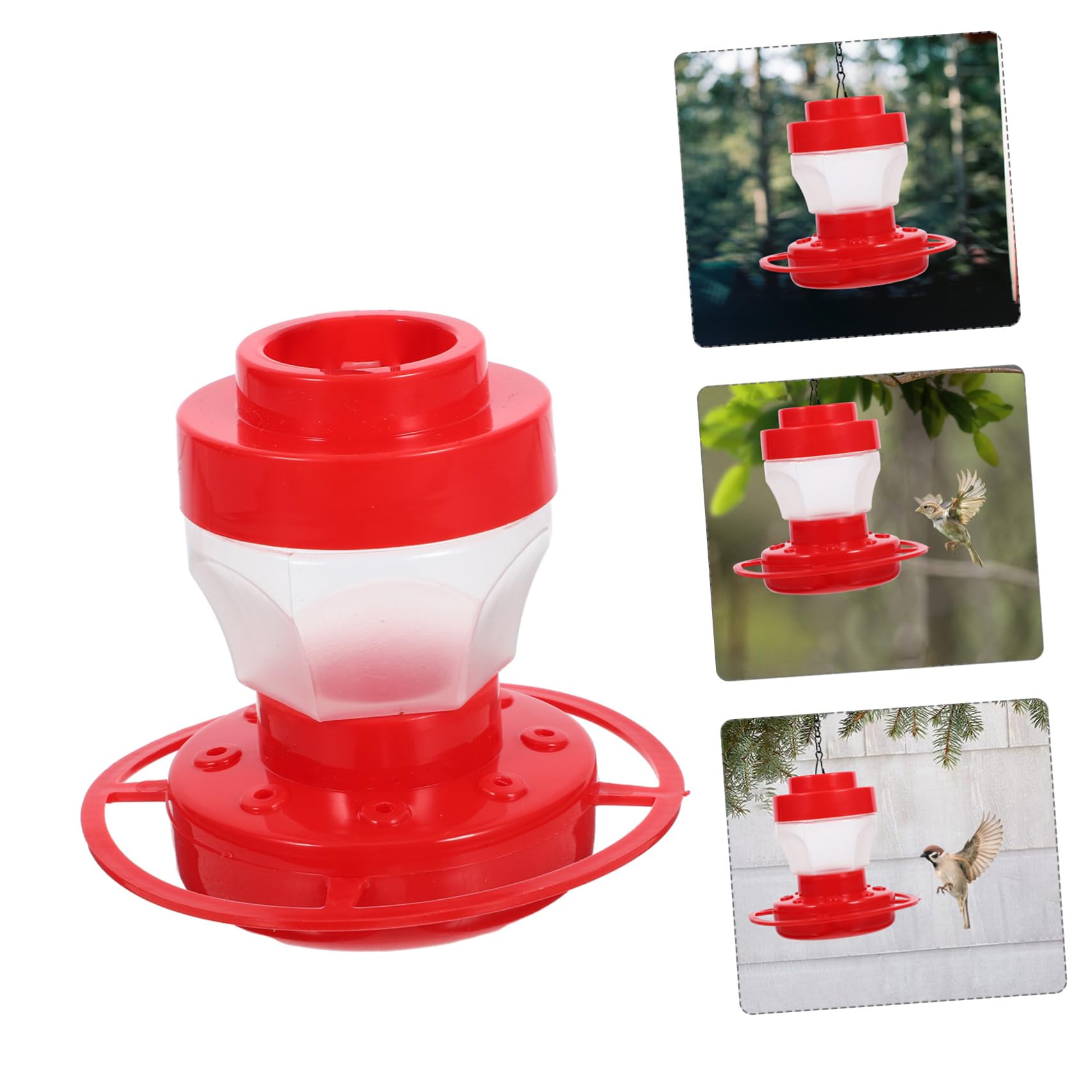 Yardwe 5 Comederos para Pájaros para Patio Aire Comederos para Pájaros para Exteriores Comederos para Pájaros Comederos para Pájaros Colgantes para Exteriores Organizador