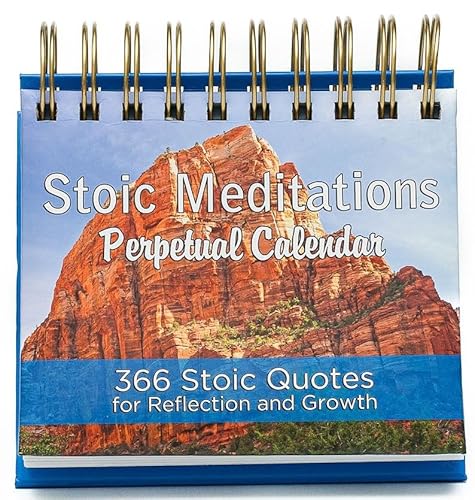 2026-2027 Stoic Meditations Perpetual Calendar: 366 Stoic Quotes for Reflection