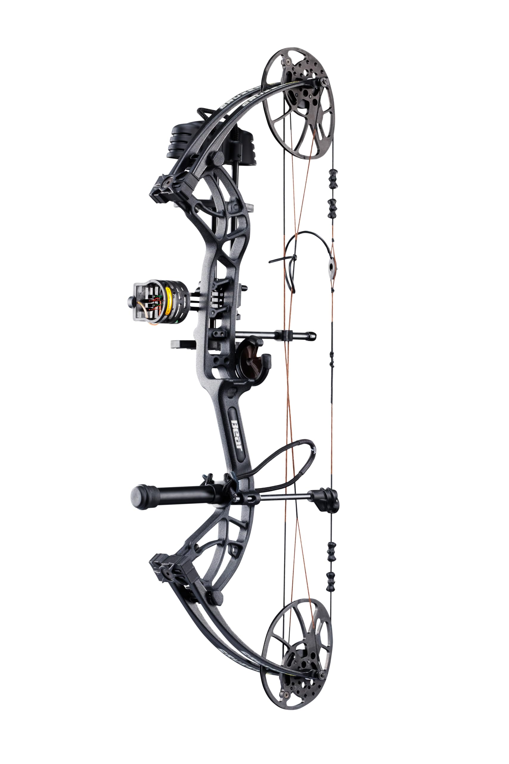 Bear Cruzer G4 Ready to Hunt Compound Archery Bow, 70lb. Draw Weight, Left Hand, Black