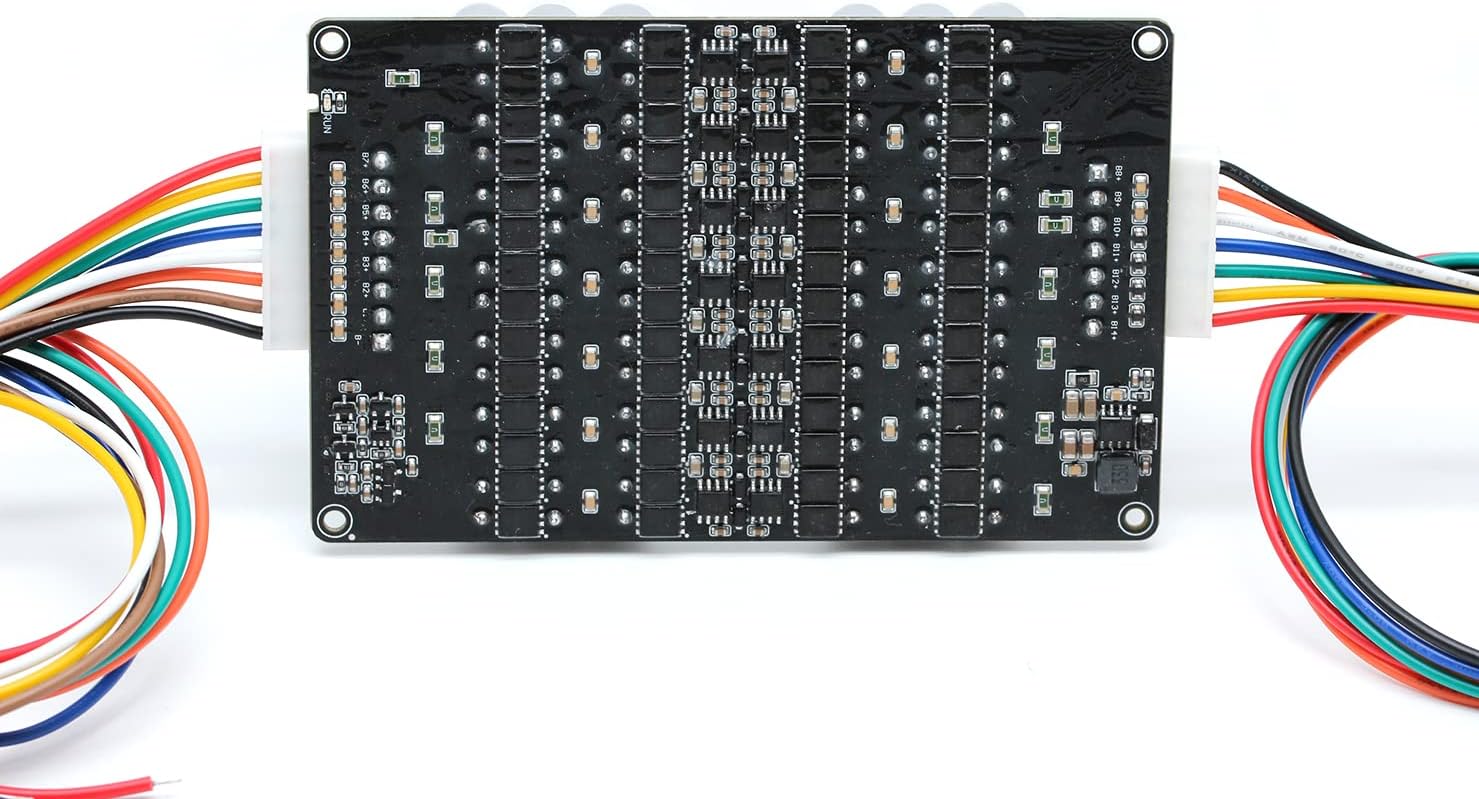 10S-14S 13S 12String 5A Capacitor Active Equalizer Lifepo4 Lithium Lipo/Titanate LTO Battery Energy Active Equalization BMS Balancer Module Whole Group Balancer