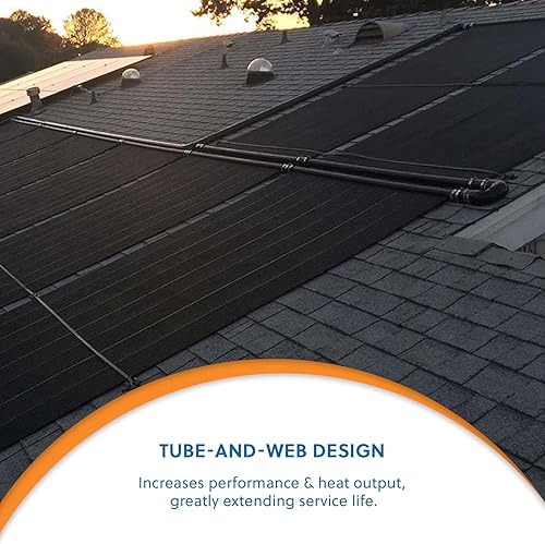 Miniatura 3 de SolarPoolSupply SwimEasy T.T. Kit de bricolaje de calentador de piscina solar  Paquete de máximo rendimiento para piscinas enterradas y sobre el