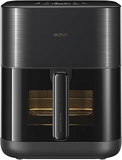 Mova Aerochef FD10 Pro Air Fryer, 6L Oil-Free Fryer with 11 Preset Modes, Thermal Air Circulation, Metal Interior, Dual He…