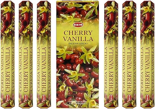 Miniatura 3 de Varillas de incienso de vainilla y cereza con soporte para varillas de incienso