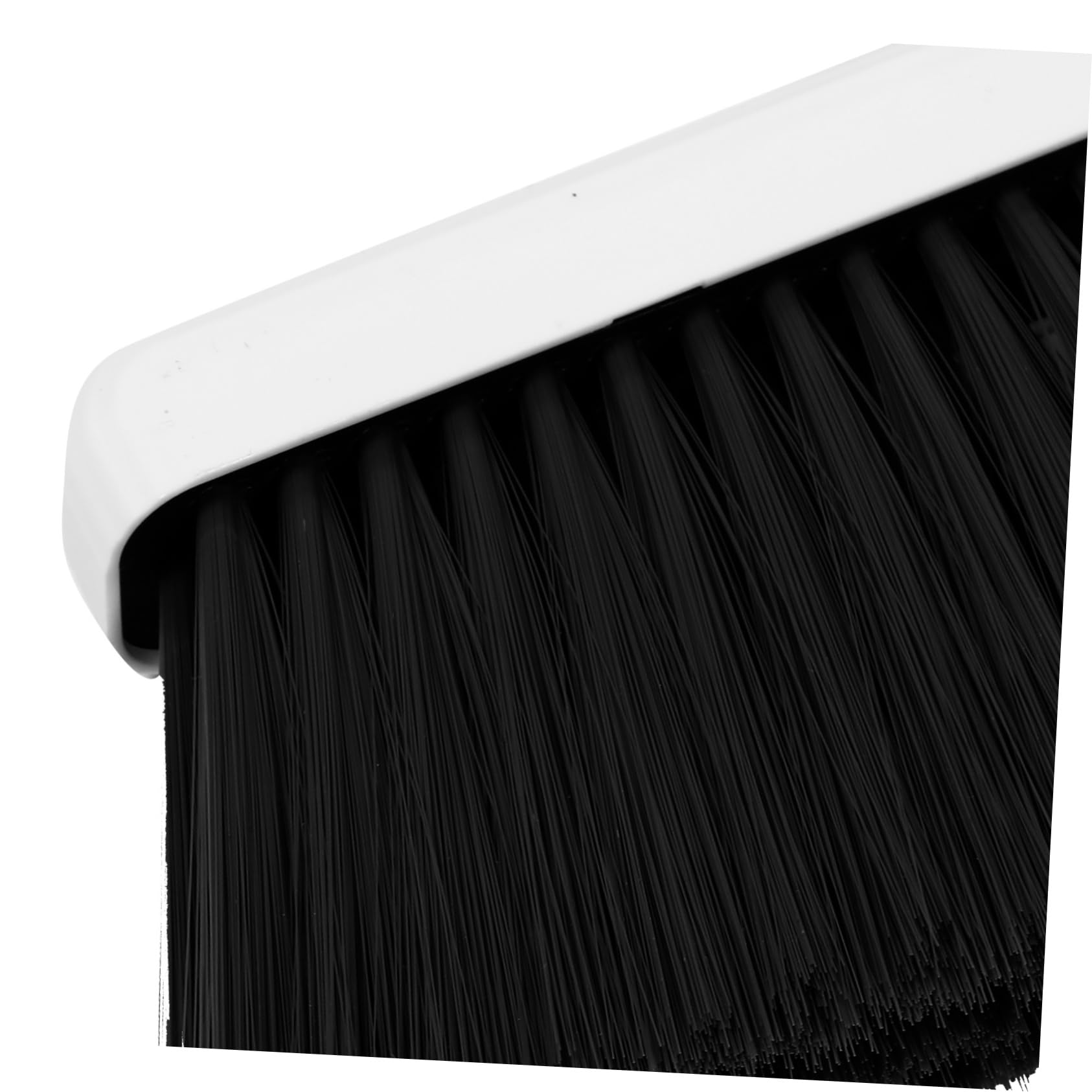 Ipetboom Juego de Escoba y Recogedor de Pie para Oficina E Interior | Plástico Blanco, Mango Ajustable, Limpieza y Diseño Compacto para Guardar sin Ocupar Espacio