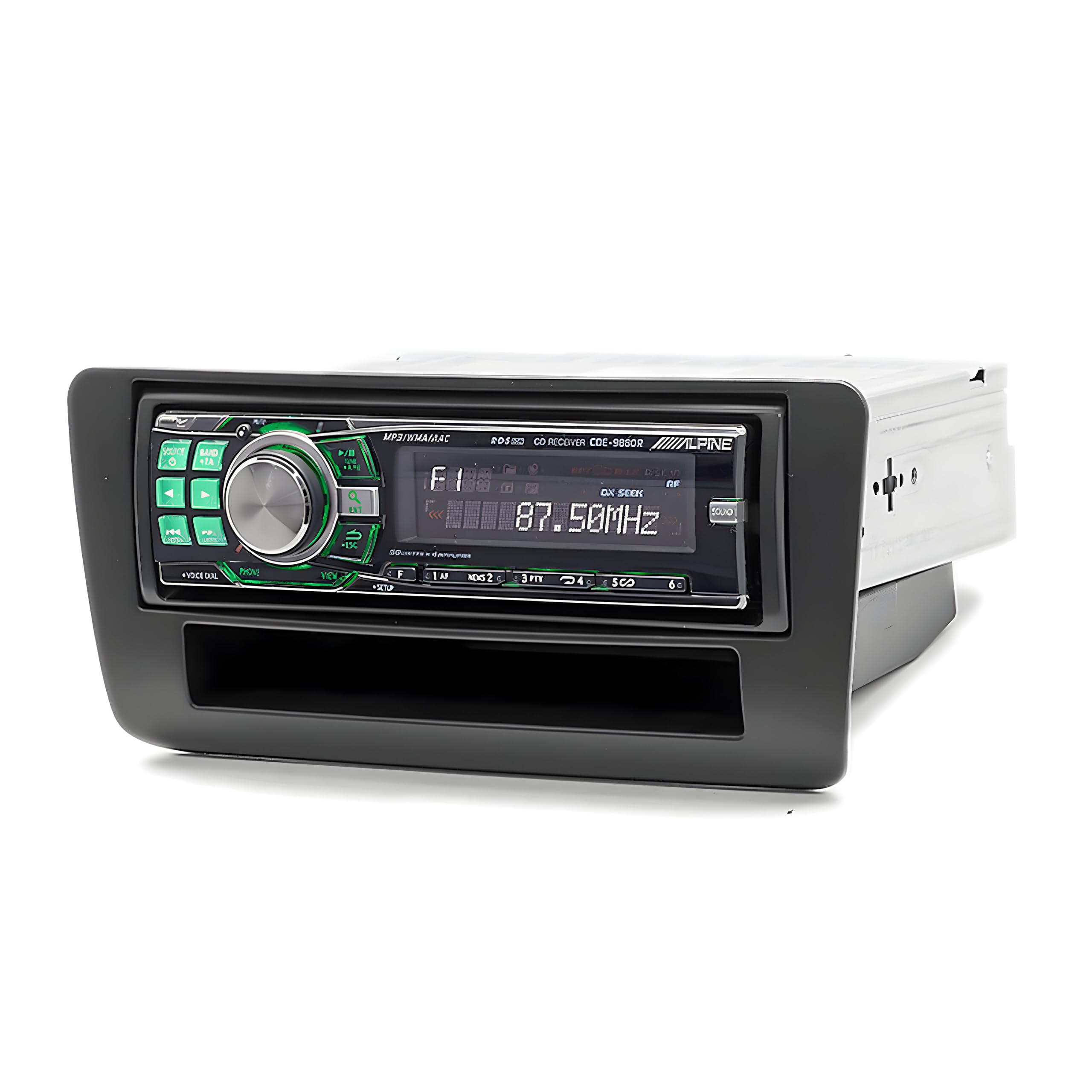 tomzz Audio 2403-060 Cache-Radio en métal Compatible avec Audi A1 8X