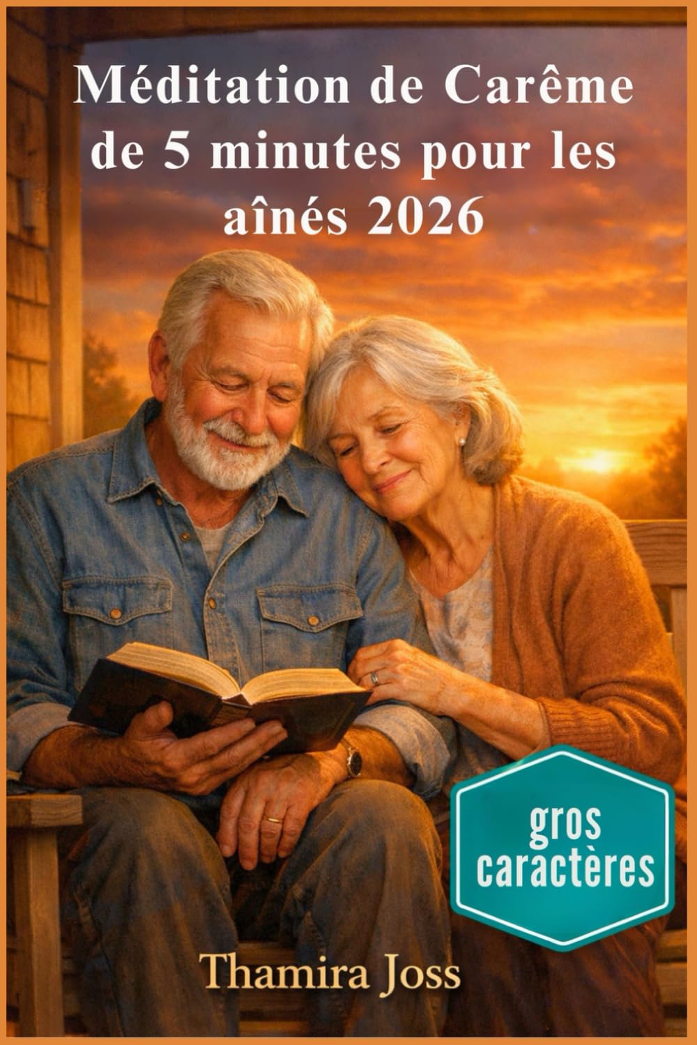 Méditation de Carême de 5 minutes pour les aînés 2026: Lecture quotidienne des Écritures et douces prières pour la paix