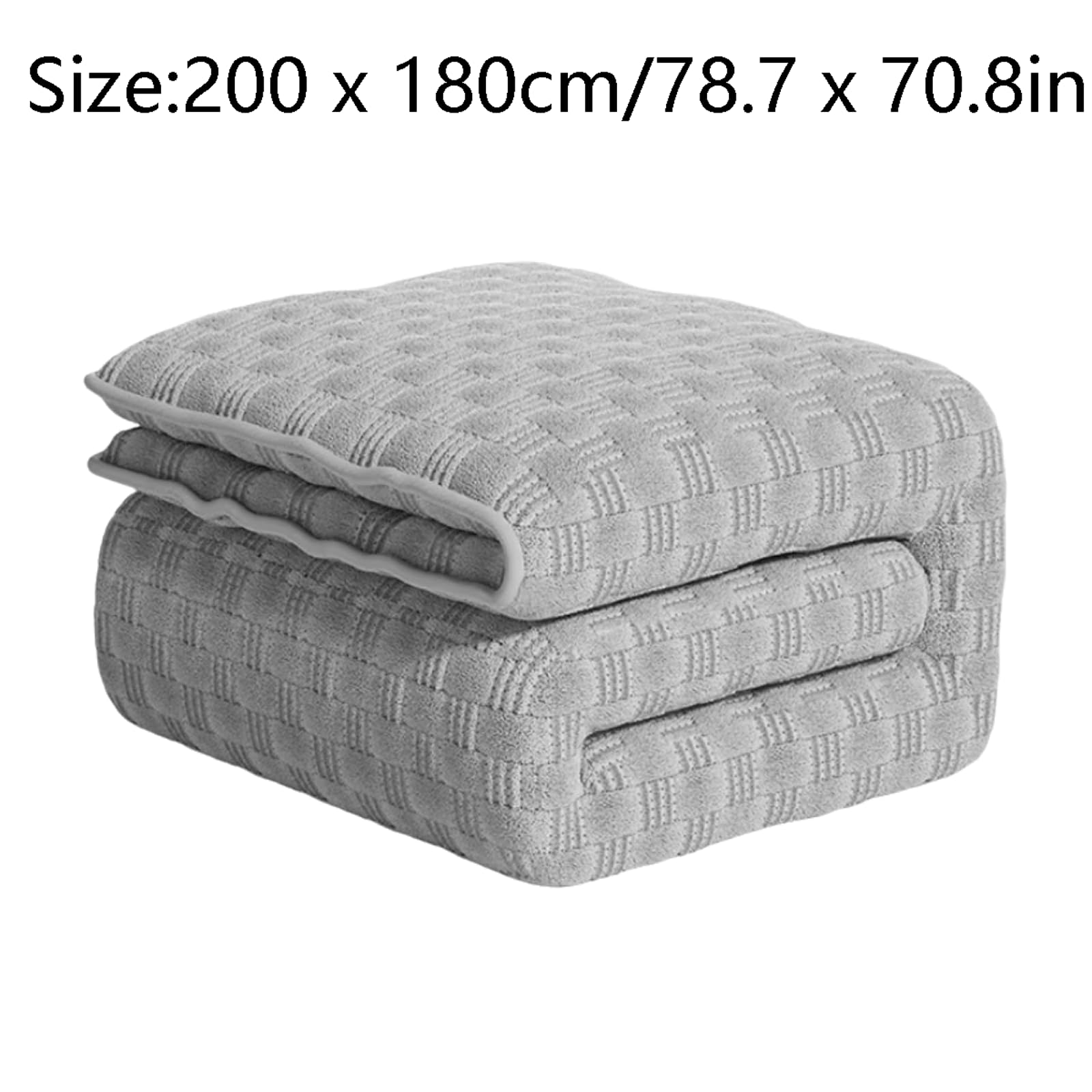 PEKJI Cotton Heated Throw with Automatic Shut-Off Comfortable Heated Electric Underblanket Multi Zone Double Electric Blanket