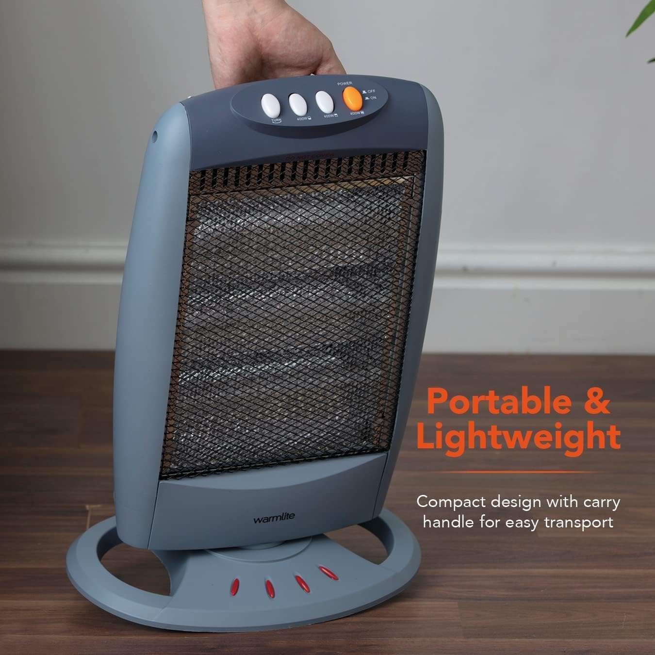 Buy Space Heater, 1200W Fast Heating Ceramic Electric Heater with