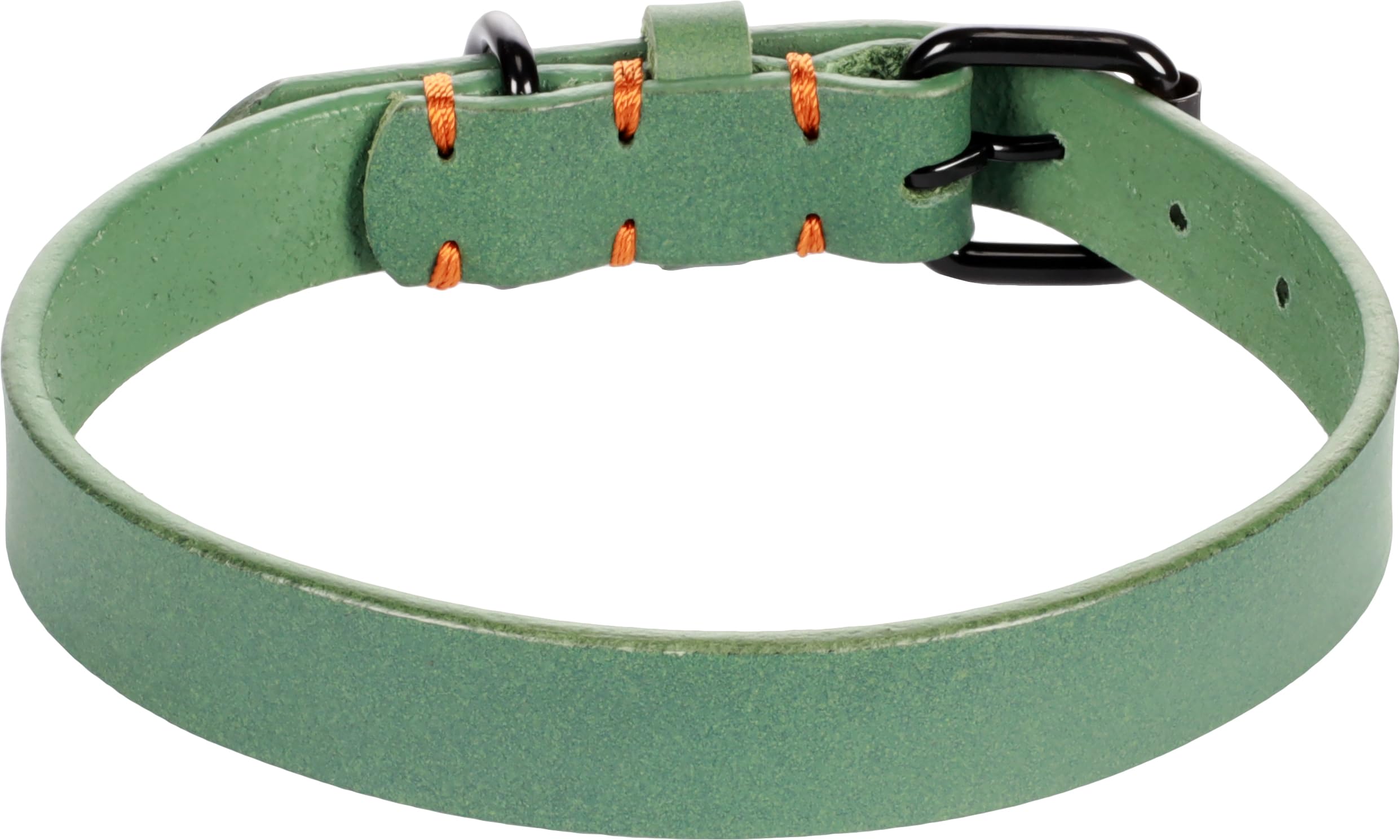 Flamingo collier de chien vert ajustable confort anti-traction