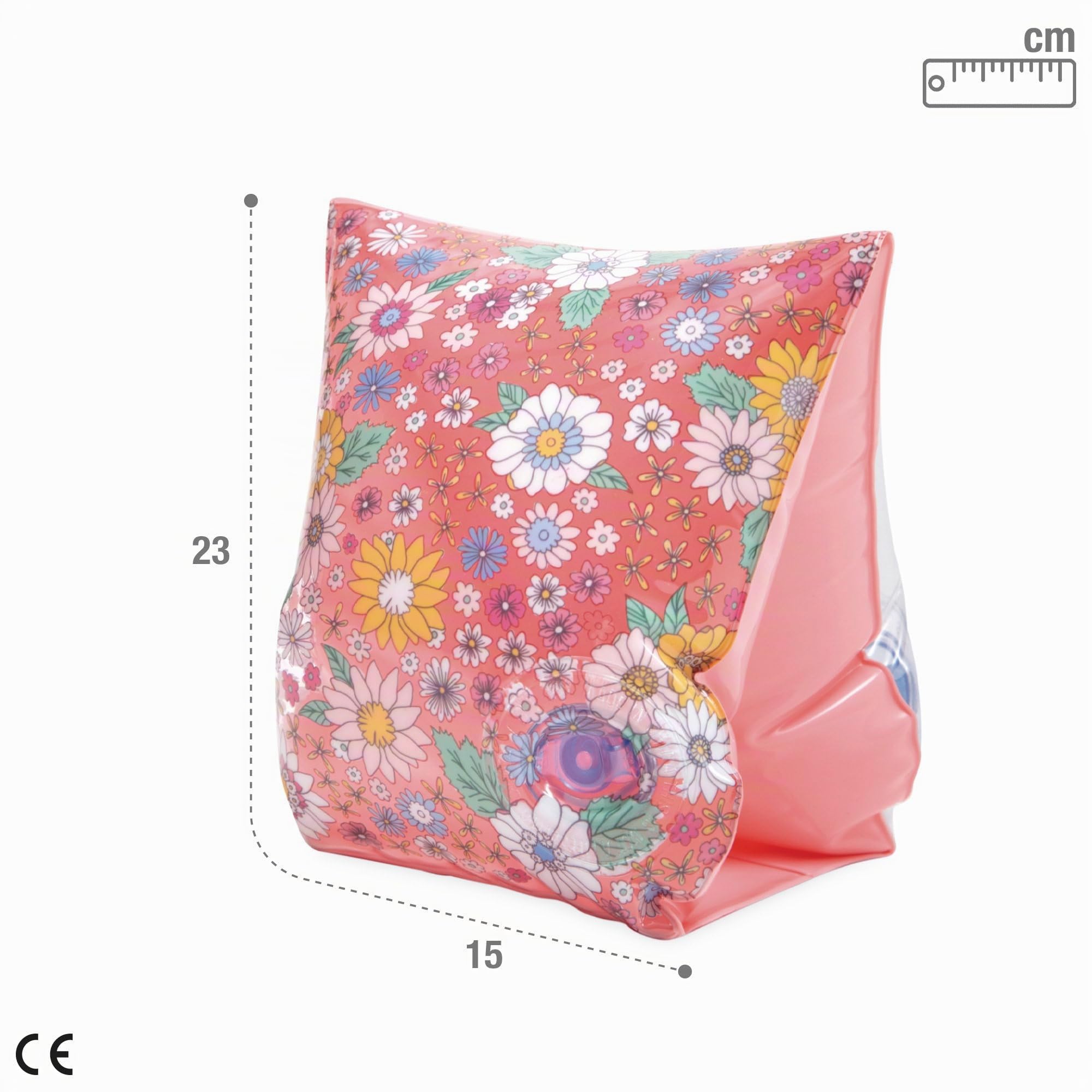 Intex 56669EU - Braccioli Fiori, 23x15 cm, 3-6 Anni