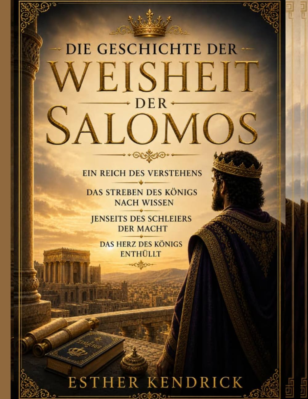 DIE GESCHICHTE DER WEISHEIT SALOMOS:: Ein Reich des Verstehens – Das Streben des Königs nach Wissen – Jenseits des Schleiers der Macht – Das Herz des Königs enthüllt