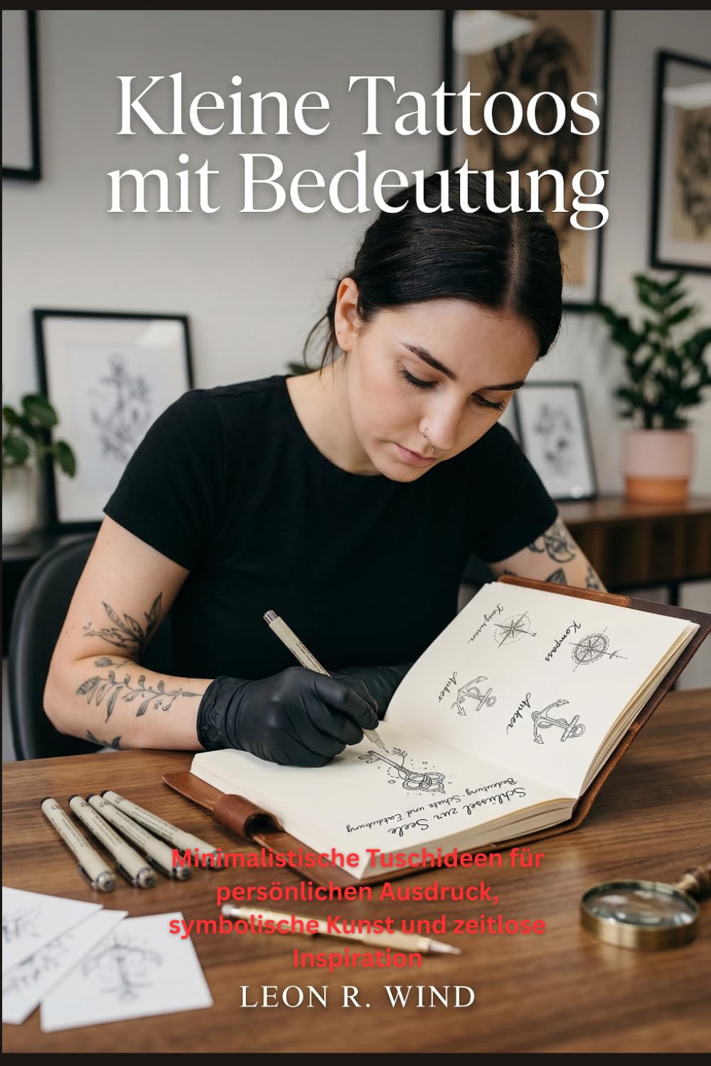 Kleine Tattoos mit Bedeutung: Minimalistische Tuschideen für persönlichen Ausdruck, symbolische Kunst und zeitlose Inspiration (German Edition)