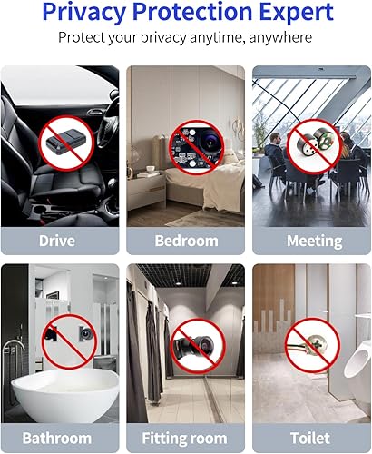 Miniatura 5 de Detectores de cámara oculta, detector de RF, detector de rastreador GPS, dispositivos ocultos, dispositivo detector para detectar dispositivos de