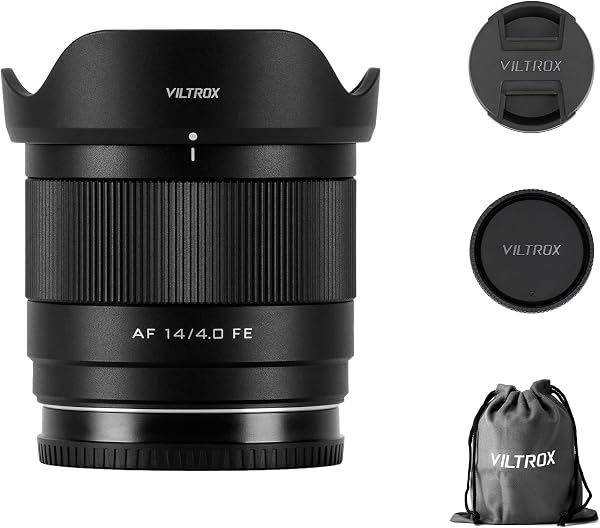 VILTROX Obiektyw AF 14 mm F4.0 APS-C do Sony E-Mount, ultraszerokokątny automatyczny obiektyw Prime do aparatów Sony E-M