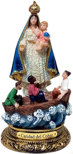 Virgen De La Caridad Del Cobre - Señora de la Caridad 6" Pulgadas Nuevo