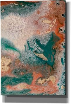 Epic Graffiti Coralline 2 by Alicia Ludwig Canvas Wall Art, 18" x 26"