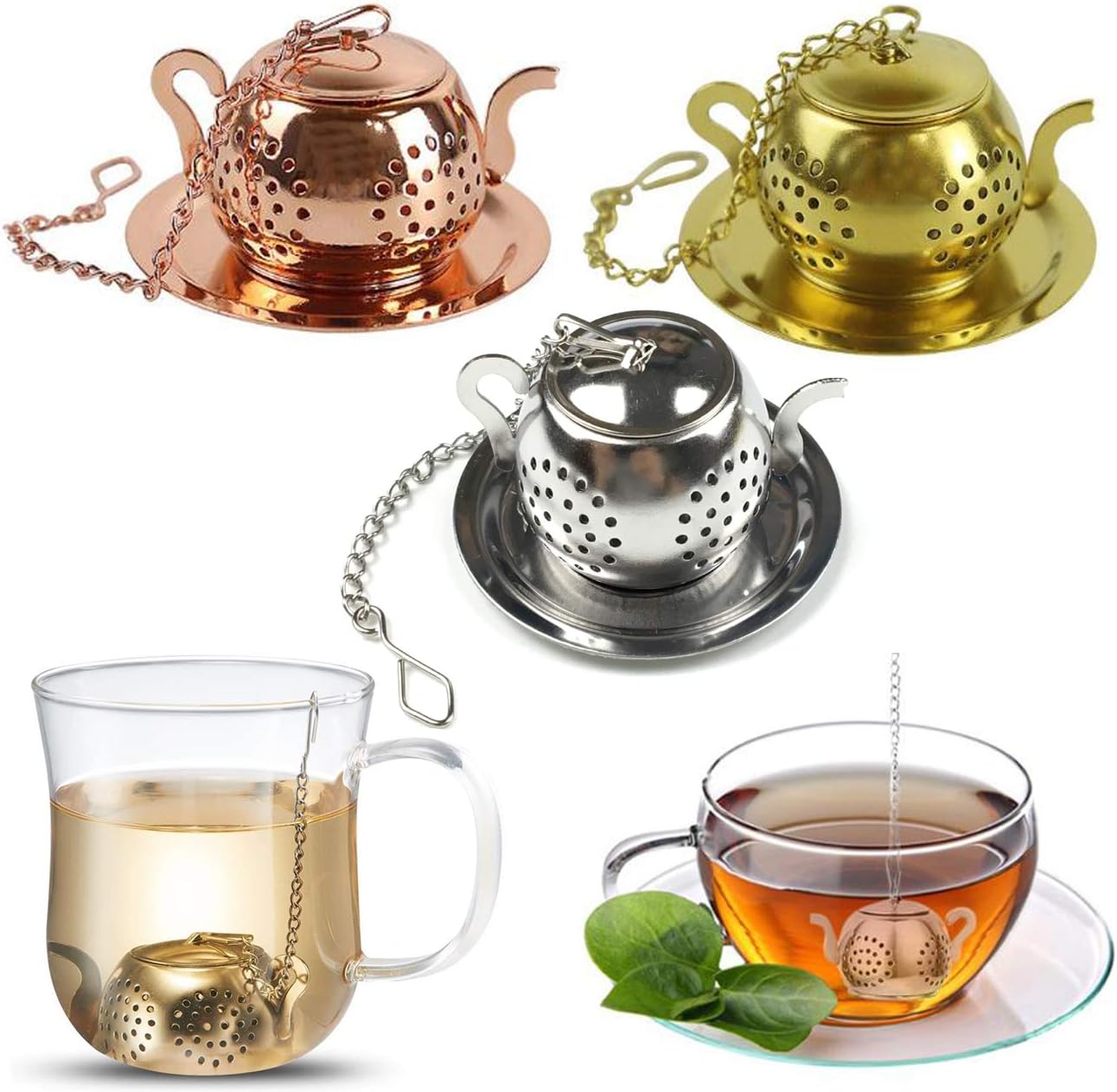 Tea Infuser, Reusable Tea Strainer Stainless Steel loose